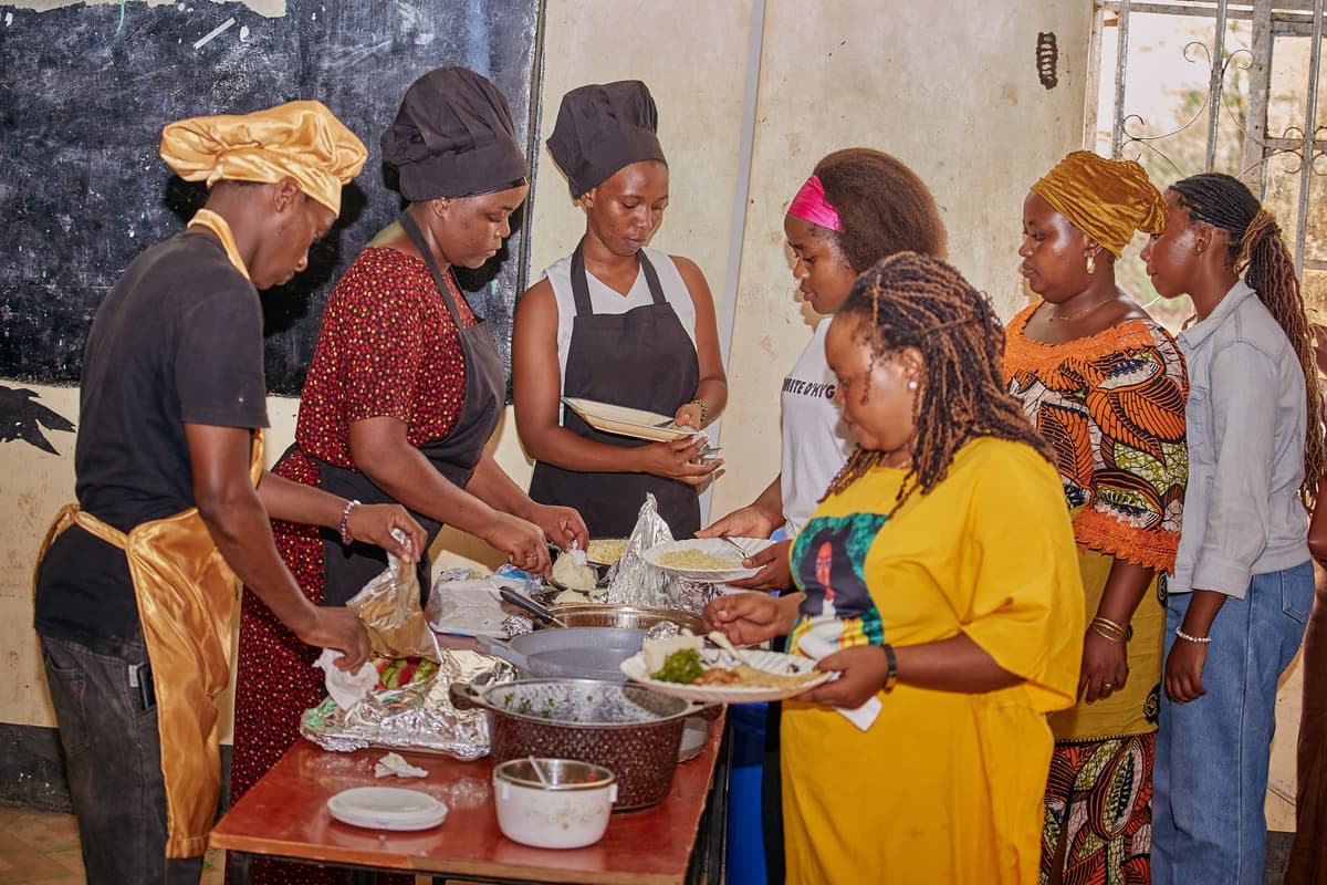 Delicious East African meal